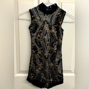 Weissman “Dangerous” Biketard MC - arms and feathers removed